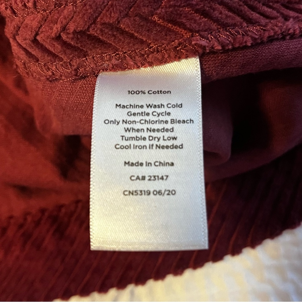 Talbots corduroy A-line skirt - Picture 13 of 14